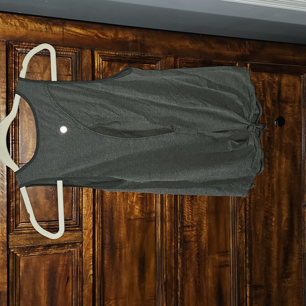 Lululemon Open Back Tank Top, Green! P2P Is 16" Fits Like A 6-8 #lululemon